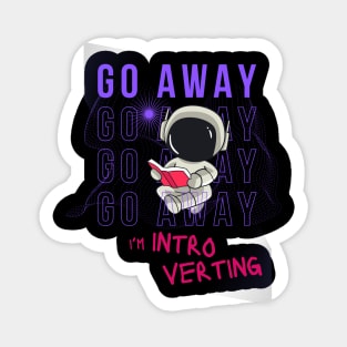 Go away I'm introverting Sticker